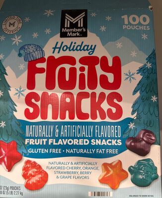 Holiday fruity snacks