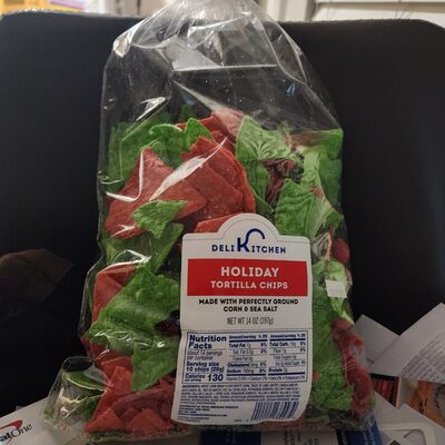 Holiday Tortilla Chips