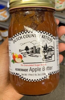Homemade apple butter