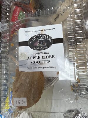 Homemade Apple Cider Cookies