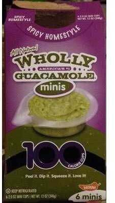 Homestyle Chunky Guacamole Minis