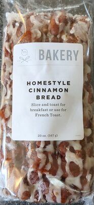 Homestyle Cinnamon Bread
