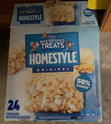Homestyle rice krispies treats