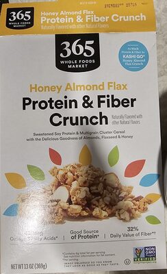Honey Almond Flax Protein & Fiber Crunch Cereal