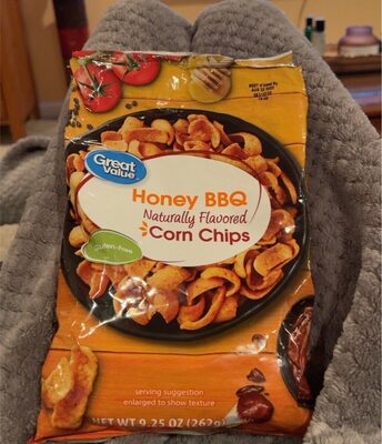 Honey BBQ corn chips