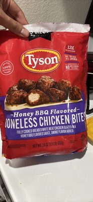 Honey BBQ Flavored Boneless Chicken Bites