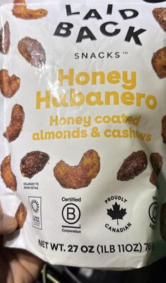 Honey Habanero Almonds and Cashews