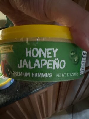 Honey Jalapeño Hummus