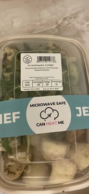 Honey Mustard Halloumi with Parmesan Roasted Potatoes