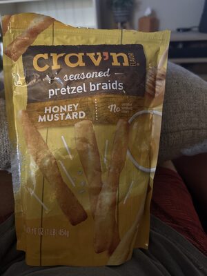 Honey Mustard Pretzel Braids