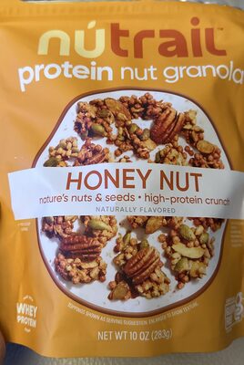 Honey nut protein nut granola
