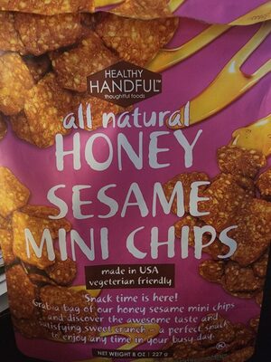 Honey Sesame Mini Chips
