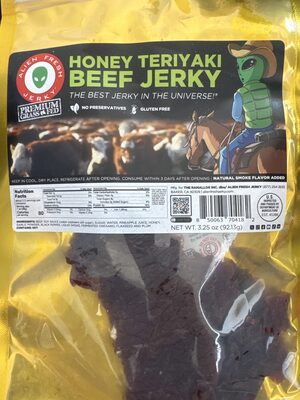 Honey Teriyaki Beef Jerky