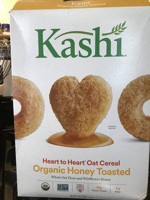 Honey Toasted Organic Oat Cereal