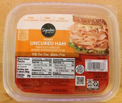 Honey Uncured Ham