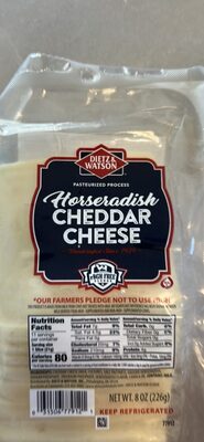 Horseradish Cheddar Cheese