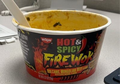 Hot and spicy fire wok