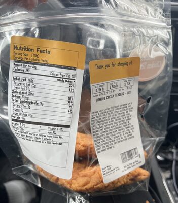 Hot Bar Chicken Tenders