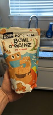HOT CEREAL BOWL GAINZ P.B. COOKIE