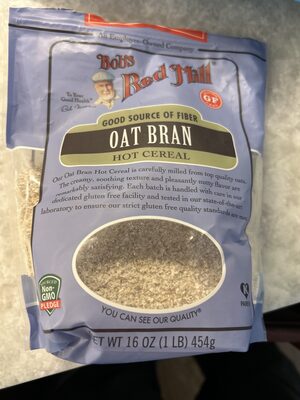 Hot cereal oat bran