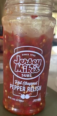 Hot Chopped Pepper Relish