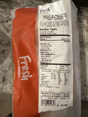 Hot Honey Chicken Breast