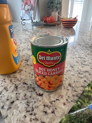 Hot Honey Sliced Carrots