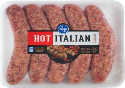 Hot italian sausage