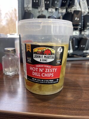 Hot N’ Zesty Dill Pickle Chips