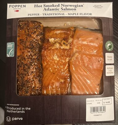 Hot Smoked Norwegian Atlantic Salmon