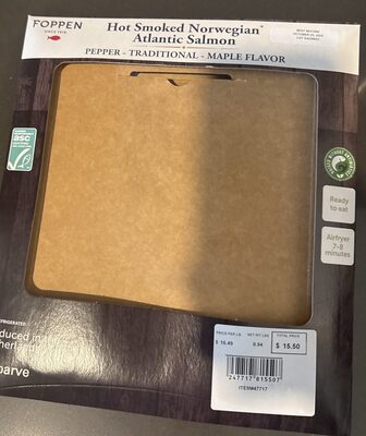 Hot Smoked Norwegian Atlantic Salmon