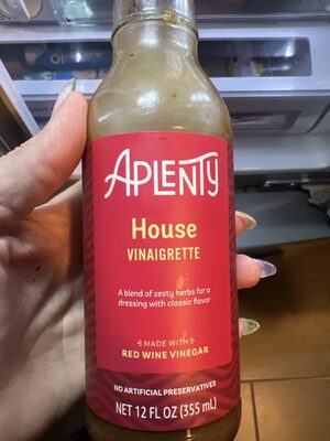 House vinaigrette