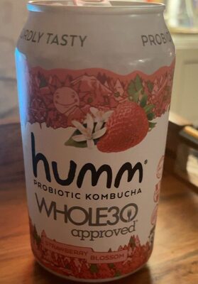 Humm Probiotic Kombucha Strawberry Blossom