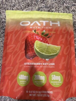 Hydration Electrolyte Blend (Strawberry Key Lime)