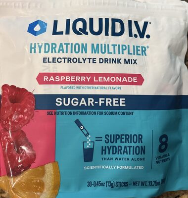 Hydration Multiplier Raspberry Lemonade