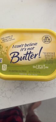 I can't believe it's not Butter! the LIGHT one