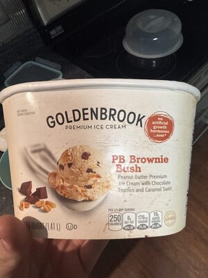 Ice Cream PB Brownie Bash