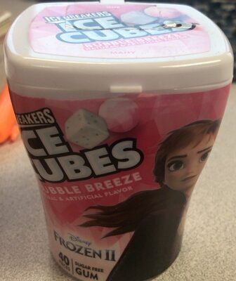 Ice cubes, bubble breeze