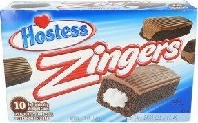 Iced Devil'S Food Cake With Creamy Filling