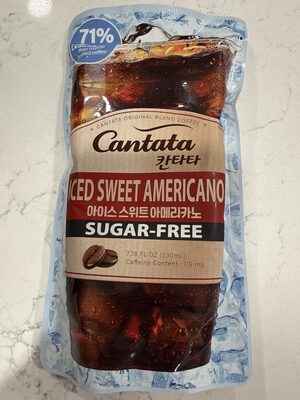 Iced Sweet Americano