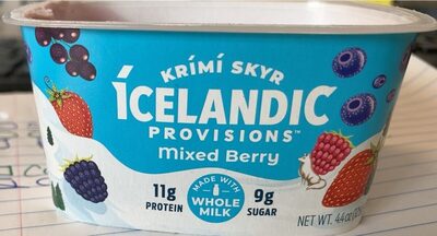Icelandic provisions mixed berry krimi skyr