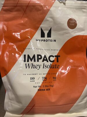 Impact Whey isolate Pumpkin Spice
