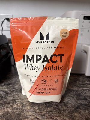 Impact Whey Isolate Vanilla Ice Cream