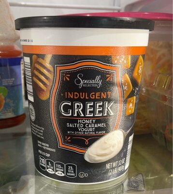 Indulgent Greek Honey Salted Caramel Yogurt