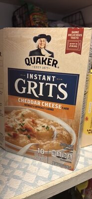 Instant Grits Cheddar Cheese flavor