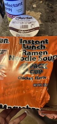 Instant Lunch Ramen Noodle Soup