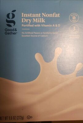 Instant nonfat Dry Milk