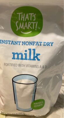 Instant nonfat dry milk