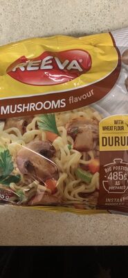 instant noodles mushrooms flavour