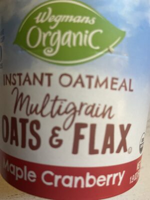 Instant Oatmeal Multigrain Oats & Flax